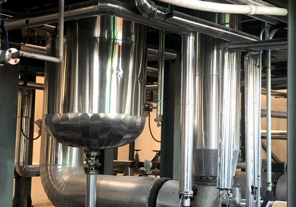 飼料添加劑廢水處理三效蒸發(fā)系統(tǒng)項(xiàng)目現(xiàn)場