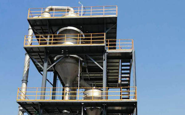 硫酸鈉mvr蒸發(fā)結晶器安裝現場