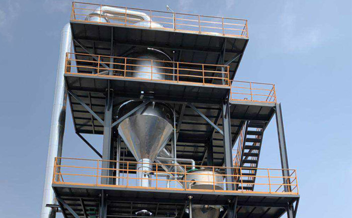 單效MVR蒸發(fā)器現(xiàn)場實(shí)拍 單效MVR蒸發(fā)器現(xiàn)場實(shí)拍